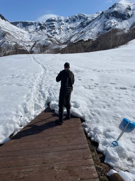 The valley of geysers in Kamchatka is being prepared for the tourist season