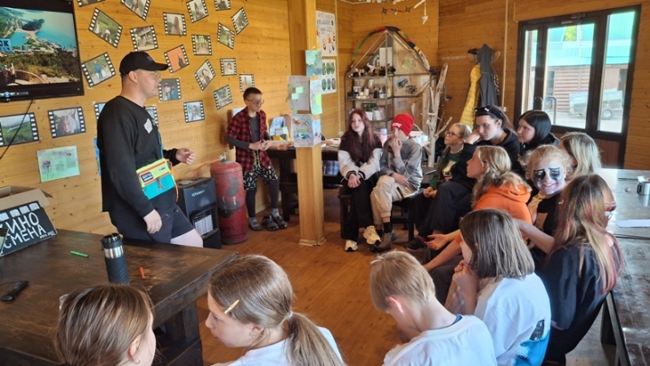 Kamchatka has completed a family educational program on the Kuril Lake