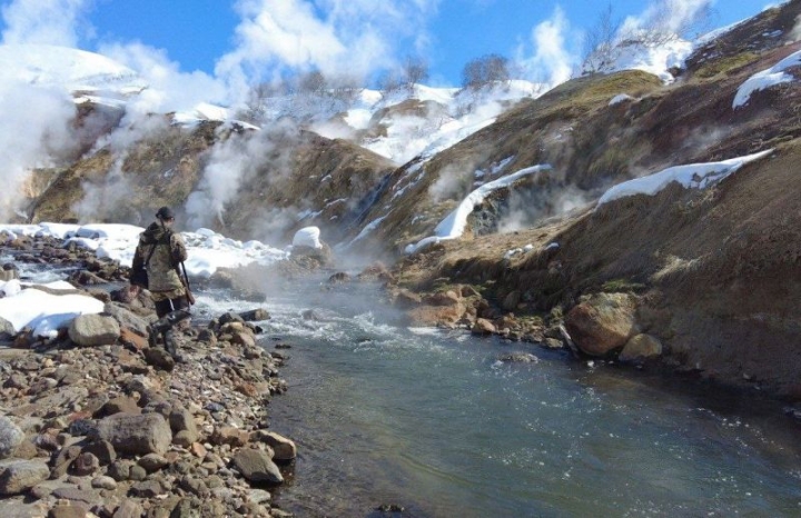 84 years ago, a human foot set foot in the Valley of Geysers in Kamchatka for the first time.