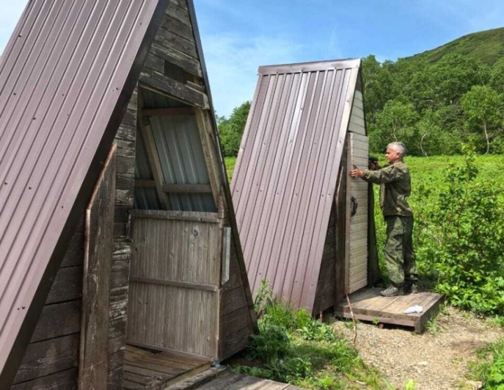 Tourists at Kamchatka’s Vachkazhets Mountain will be greeted with new toilets