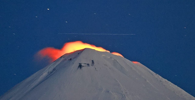 Eurasia’s Highest Volcano Forms New Cone Amid Intense Eruption