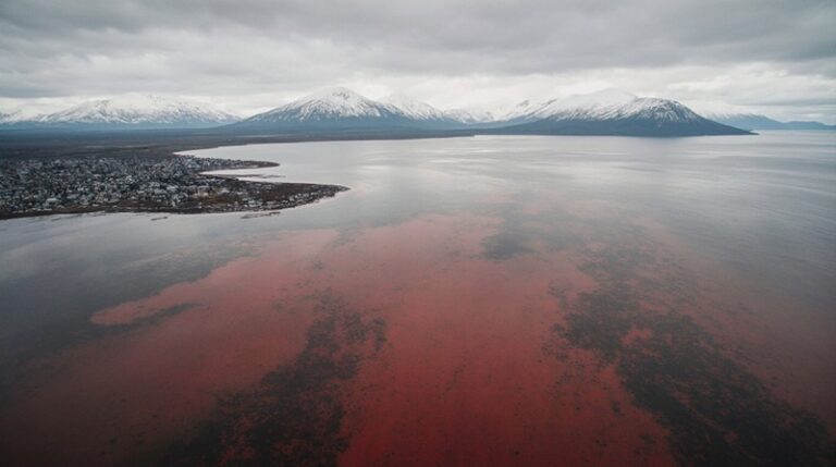 Kamchatka has been hit by a deadly “red tide”: the water in the bay is full of poison