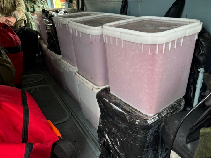 Russia’s FSB Seizes Huge Illegal Caviar Haul in Far East