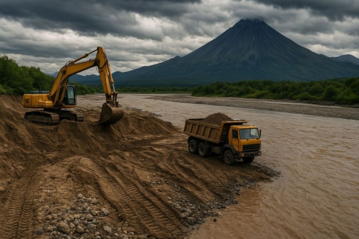 Russian Firm Fined for Illegal Mining in Kamchatka’s Protected River
