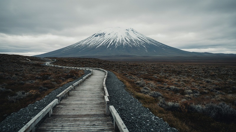Russia Greenlights New Trail in Land of Fire and Ice