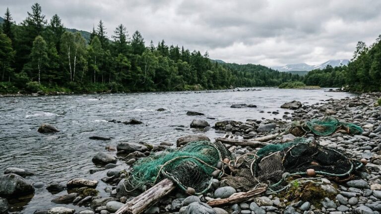 Kamchatka’s Bold Move: Net Ban Targets Salmon Poaching, Ecosystem Decay