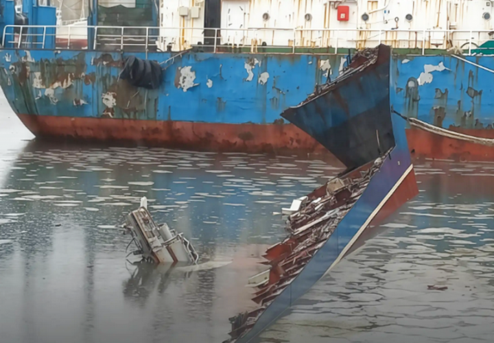 From Patrol to Pollution: Russian Firm Fined Millions for Sunken Ship