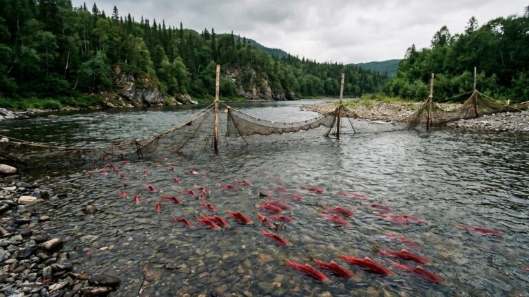 Kamchatka’s Salmon Season Unveiled: Balancing Commerce and Conservation