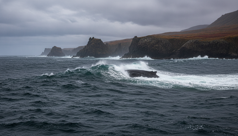 Gray Whales Conclude Foraging Season Off Kamchatka Coast
